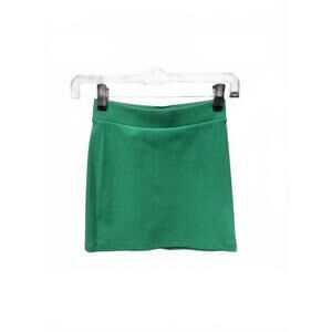 NEW KAVEAH girl's mini skirt in green